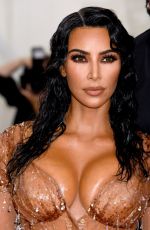 KIM KARDASHIAN at 2019 Met Gala in New York 05/06/2019