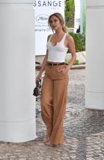 KIMBERLEY GARNER Arrives at Martinez Hotel in Cannes 05/18/2019