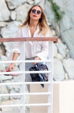 KIMBERLEY GARNER in Denim at Eden Roc Hotel in Cannes 05/24/2019