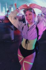 KORDYN JONES at Electric Daisy Carnival - Instagram Pictures 05/18/2019
