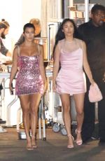 KOURTNEY KARDASHIAN Leaves Kylie Jenner