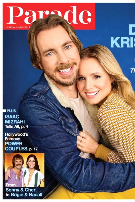 KRISTEN BELL and Dax Shepard in Parade Magazine, March 2019
