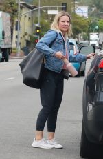 KRISTEN BELL Leaves Yoga Class in Los Feliz 05/08/2019