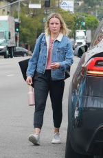 KRISTEN BELL Leaves Yoga Class in Los Feliz 05/08/2019