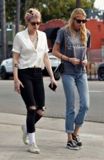 KRISTEN STEWART and STELLA MAXWELL Out for Dinner in Los Feliz 05/20/2019