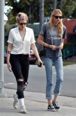 KRISTEN STEWART and STELLA MAXWELL Out for Dinner in Los Feliz 05/20/2019