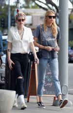 KRISTEN STEWART and STELLA MAXWELL Out for Dinner in Los Feliz 05/20/2019