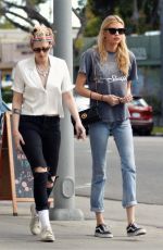 KRISTEN STEWART and STELLA MAXWELL Out for Dinner in Los Feliz 05/20/2019