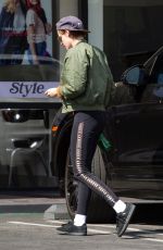KRISTEN STEWART at a Spa in Hollywood 04/30/2019