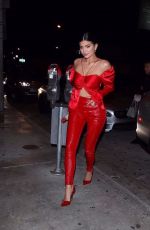 KYLIE JENNER Arrives for Dinner at Catch LA in West Hollywood 05/09/2019