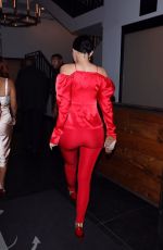 KYLIE JENNER Arrives for Dinner at Catch LA in West Hollywood 05/09/2019