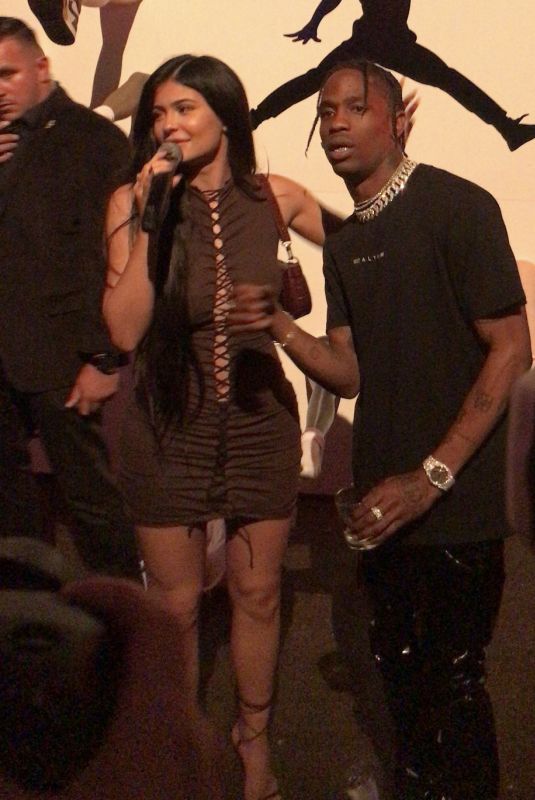 KYLIE JENNER at Travis Scott