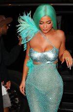 KYLIE JENNER Leaves 2019 Met Gala in New York 05/06/2019