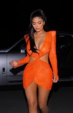 KYLIE JENNER Out for Dinner in Los Angeles 05/26/2019