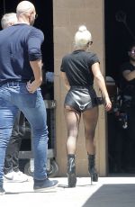 LADY GAGA Arrives at a Studio in Hollywood 05/24/2019