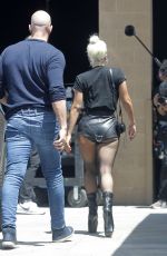 LADY GAGA Arrives at a Studio in Hollywood 05/24/2019
