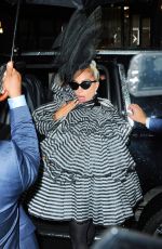 LADY GAGA Leaves Pre-met Party at Anna Wintour