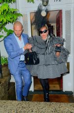 LADY GAGA Leaves Pre-met Party at Anna Wintour