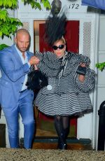 LADY GAGA Leaves Pre-met Party at Anna Wintour