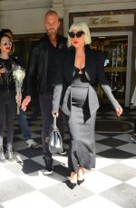 LADY GAGA Out in New York 05/08/2019