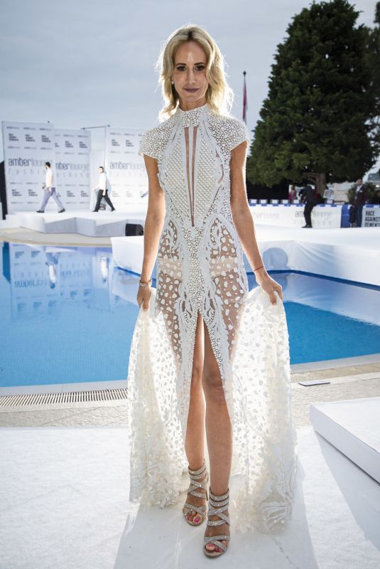LADY VICTORIA HERVEY at Amber Lounge Fashion Show in Monaco 05/24/2019