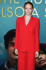 LARSEN THOMPSON at The Sun Is Also A Star Premiere in Los Angeles 05/13/2019