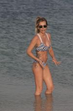 LAURA ANDERSON in Bikini at a Beach in Dubai 02/12/2019
