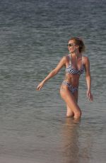 LAURA ANDERSON in Bikini at a Beach in Dubai 02/12/2019