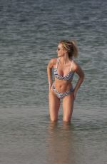 LAURA ANDERSON in Bikini at a Beach in Dubai 02/12/2019