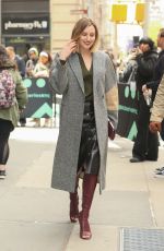 LAURA CARMICHAEL Arrives at AOL Build in New York 04/29/2019