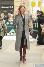 LAURA CARMICHAEL Arrives at AOL Build in New York 04/29/2019