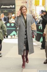 LAURA CARMICHAEL Arrives at AOL Build in New York 04/29/2019
