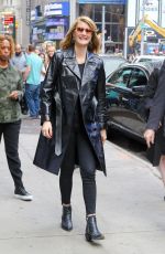 LAURA DERN Leaves Good Morning America in New York 05/28/2019