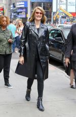 LAURA DERN Leaves Good Morning America in New York 05/28/2019