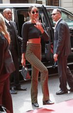 LAURA HARRIER Arrives at Mark Hotel in New York 05/06/2019