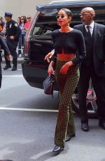 LAURA HARRIER Arrives at Mark Hotel in New York 05/06/2019