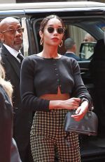 LAURA HARRIER Arrives at Mark Hotel in New York 05/06/2019