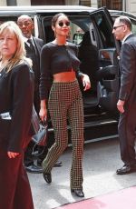 LAURA HARRIER Arrives at Mark Hotel in New York 05/06/2019