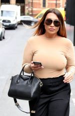 LAUREN GOODGER at a Hair Salon in London 05/27/2019