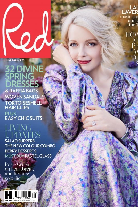LAUREN LAVERNE in Red Magazine, UK June 2019