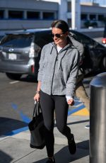 LEA MICHELE and Zandy Reich at LAX Airport in Los Angeles 05/28/2019