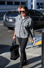 LEA MICHELE and Zandy Reich at LAX Airport in Los Angeles 05/28/2019