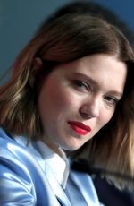 LEA SEYDOUX at Oh Mercy! Photocall at 2019 Cannes Film Festival 05/23/2019