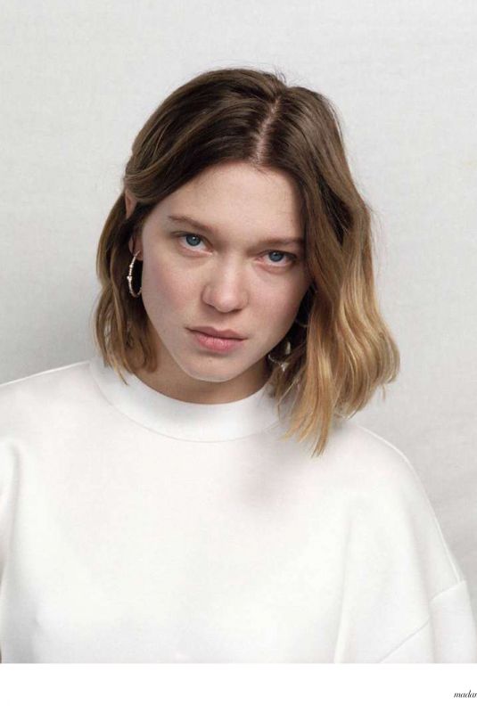 LEA SEYDOUX in Madame Figaro Magazine, May 2019