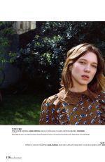 LEA SEYDOUX in madame Figaro, May 2019