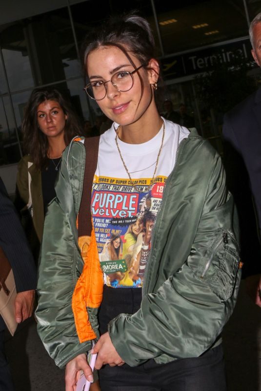 LENA MEYER-LANDRUT Arrives at Nice Airport 05/17/2019