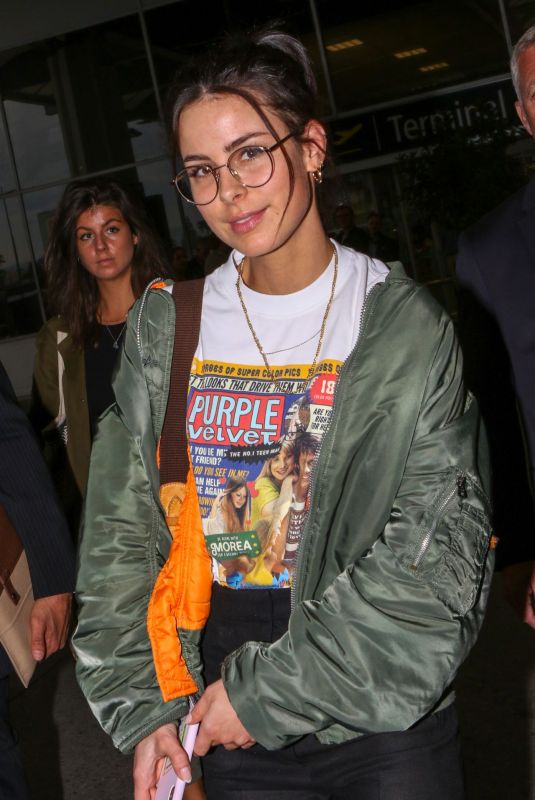 LENA MEYER-LANDRUT Arrives at Nice Airport 05/17/2019