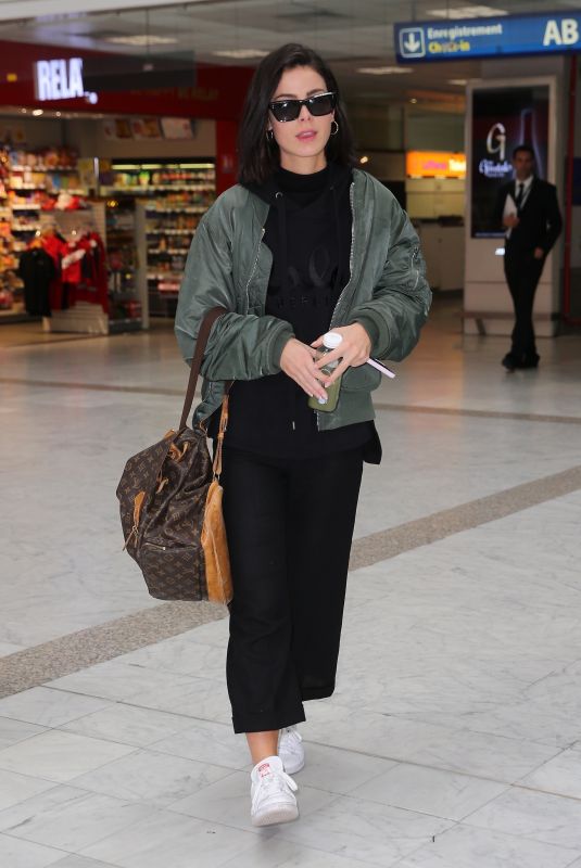 LENA MEYER-LANDRUT at Nice Airport 05/19/2019