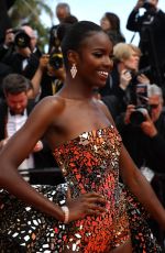 LEOMIE ANDERSON at Once Upon a Time in Hollywood Screening at Cannes Film Festival 05/21/2019