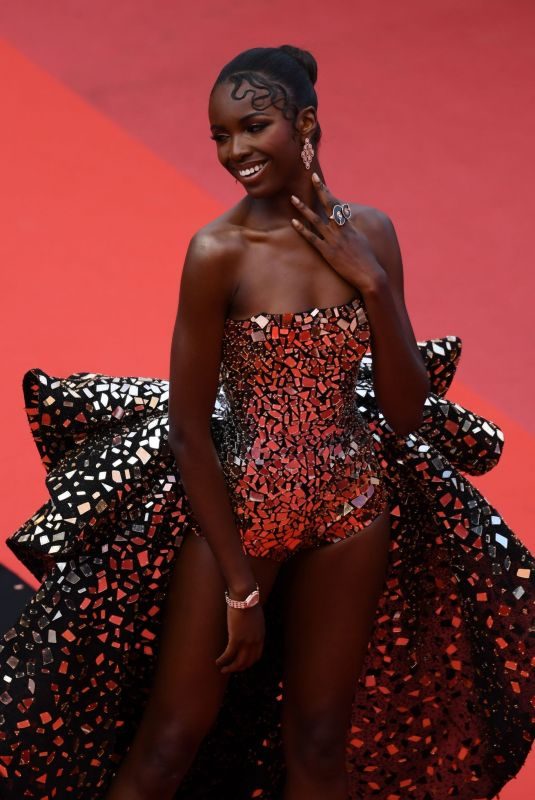 LEOMIE ANDERSON at Once Upon a Time in Hollywood Screening at Cannes Film Festival 05/21/2019